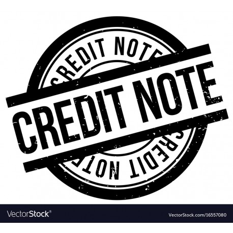 credit note and intervention